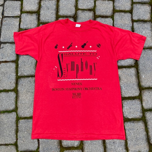 Vintage Boston Symphony Orchestra T-Shirt Classical Music Tanglewood Seiji Ozawa - Picture 2 of 5